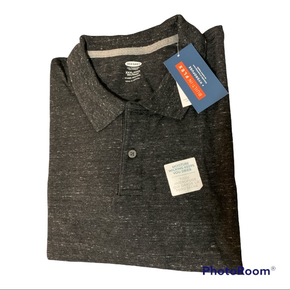 NWT Men’s short sleeve 2 button Polo shirt - Picture 2 of 2